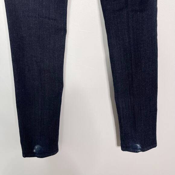 AG Adriano Goldschmied Womens 25 The Stilt Cigarette Leg Jeans Skinny Dark Wash - Picture 7 of 10